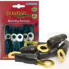 DNA AAC104B - 4 Gauge Ring Terminal Black