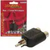 DNA RCA Male to 2 RCA Female Adaptor - AAR105