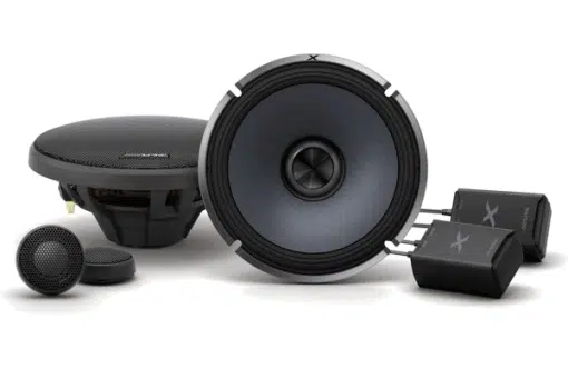 Alpine X-Series 6.5" Component 2-way Speakers - XS65C