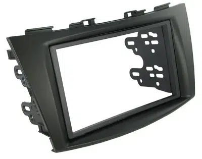 Connects2 CT23SZ06 - Dash Kit DDin Black with Side Brackets for Suzuki Swift 2010 - 2017