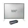 Rental Hire 100" Front/Rear Projection Screen