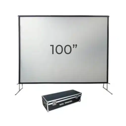Rental Hire 100" Front/Rear Projection Screen