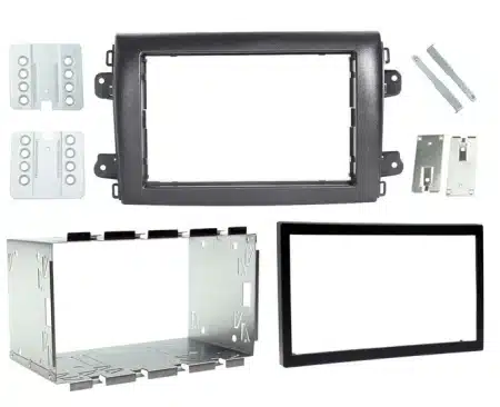 Connects2 CT23FT45 - Dash Kit with Cage DDin Black for Fiat Ducato 2021+