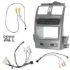 Aerpro FP9750SK - Dash Kit Double Din Silver for Ford Falcon BA-BF & Territory SX-SY