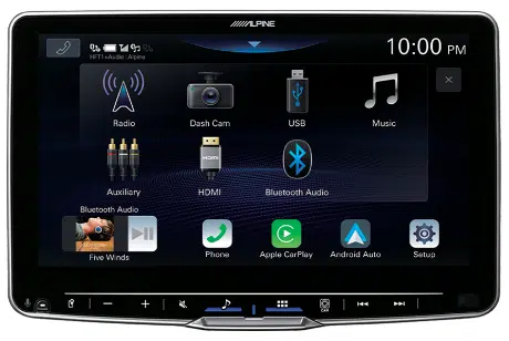Alpine iLX-F511E - 11" Apple CarPlay Wireless and Android Auto with HDMi In/Out