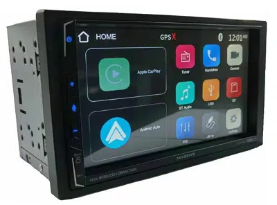 Massive Audio H7CPAW - 7" Wireless CarPlay & Android Auto with Bluetooth