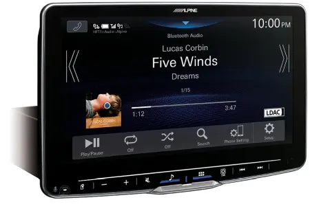 Alpine iLX-F509e - 9" Halo with CarPlay Wireless and Android Auto with HDMi In/Out