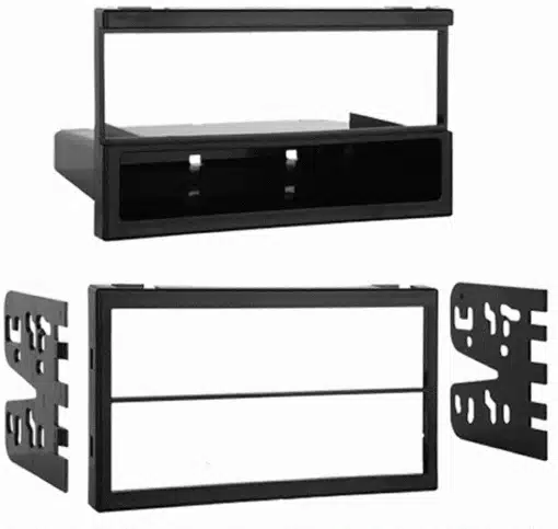 Metra 99-7505 - Dash Kit Din & DDin Black Mazda Multi Kit 1995 - 2005