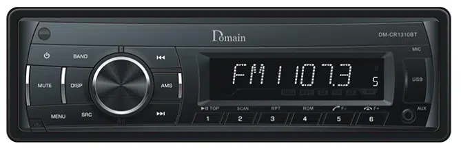 Domain DM-CR1310BT - Media Receiver with Bluetooth and Steering Wheel Controls