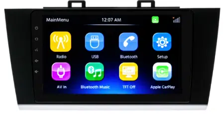 OEM BTN301 : Multimedia Apple CarPlay & Android Auto Navigation for Subaru Outback / Legacy 2015-2018