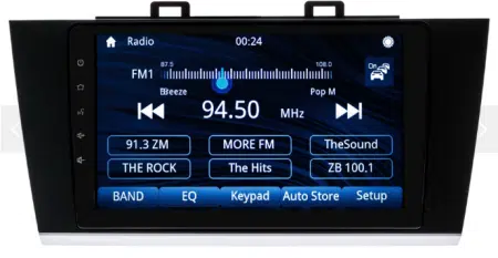OEM BTN301 : Multimedia Apple CarPlay & Android Auto Navigation for Subaru Outback / Legacy 2015-2018