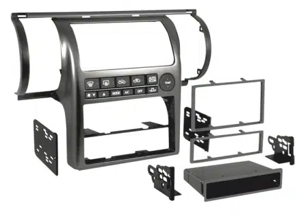 Metra 99-7604B - Dash Kit Double Din & Double Din Black for Skyline 2001-2004
