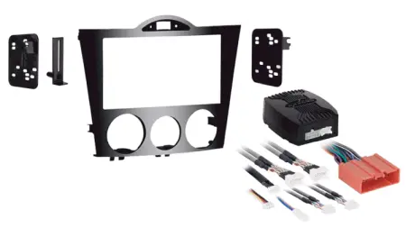 Metra 95-7510HG - Dash Kit Double Din Gloss Black for Mazda RX8 2004-2008