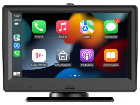 S755 - 7" Flush Mount Monitor Wireless CarPlay & Android Auto