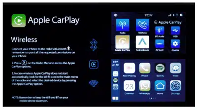 OEM BTN301 - 9" Wireless Multimedia Unit with CarPlay & Android Auto