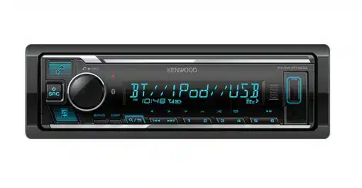 Kenwood KMM-BT408 - Single Din Digital Media Receiver with Bluetooth