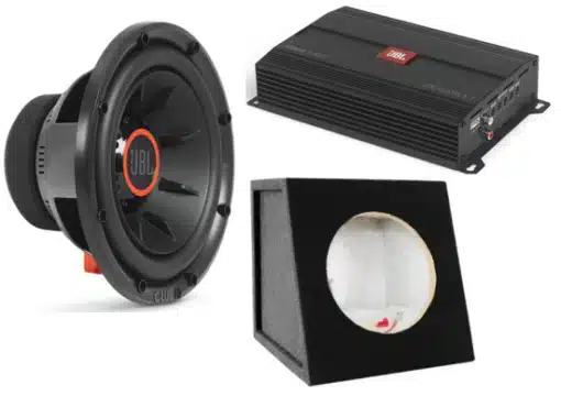 JBL CLUB1024 + JBL STAGA3001 + SB010 - 10" Sub + Amplifier + Sub box Combo Deal