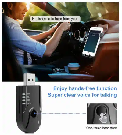 BT08 Bluetooth Receiver for Cars