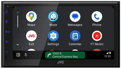 JVC KW-M590BT - Multimedia Bluetooth CarPlay Android Auto USB Mirroring