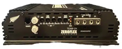 Zeroflex TEAM-2K Mono Amplifier 2000RMS
